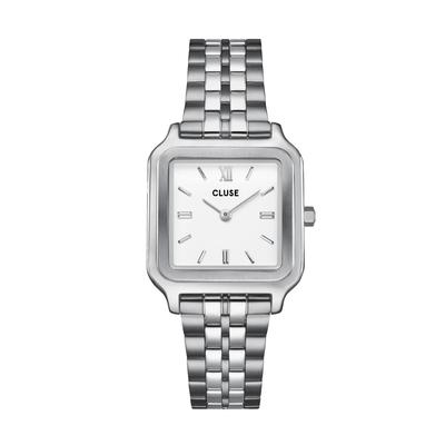 [CLUSE] Cluse Women's Watch [Gracieuse] White Silver Metal Strap CW11907