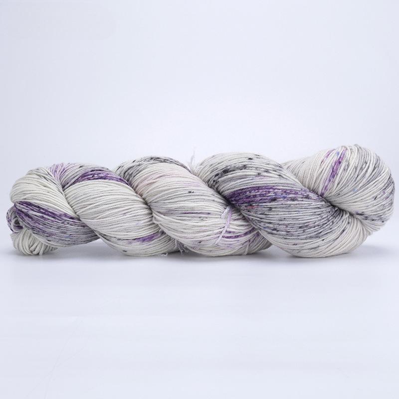 100g 300Meters Handmade Dyed Wool Yarn for DIY Knitting&Crocheting Sweater Scarf Gradient Color Cotton Wool Yarn