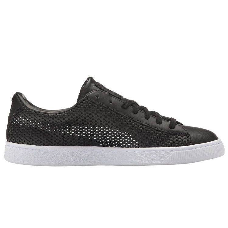 Puma Basket Classic Summer Shade Lightweight Durable Low-Top Casual Sneakers Men Sneakers Black 363616-01