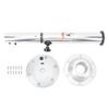 RV Table Pedestal Base Stand Detachable 7 Adjustable Height Aluminum Alloy Table Pedestal Leg Base