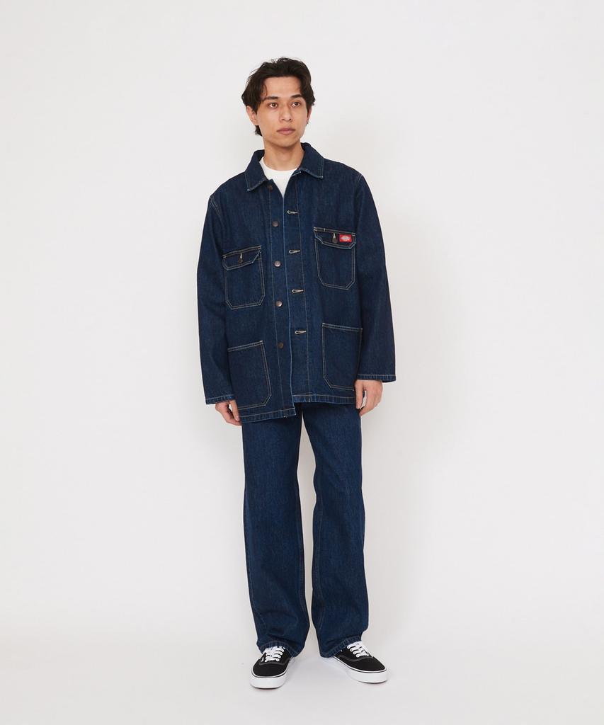 Dickies Kaihara Denim Chore Jacket Dark Blue