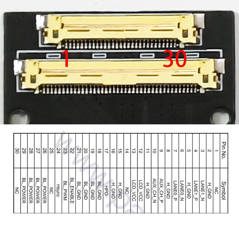 30/40-Pin Edp To Dp Driver Board For 4K/2K 60Hz Lcd Controller - Diy Video Screen Driver Module - For Display, Laptop Screen