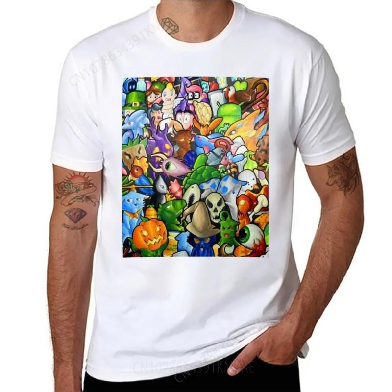 Alle Terraria Haustiere T-Shirt Tier Aufdruck für Jungen Schwergewicht Bluse Herrenkleidung