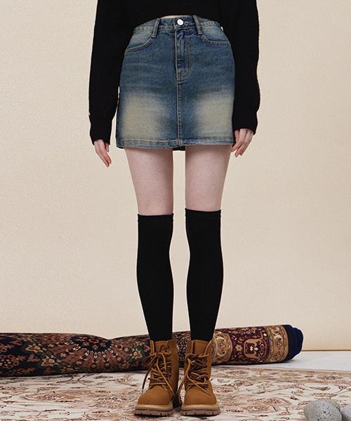 Heint Roxy Teen Washed Mini Denim Skirt_2 Colors