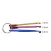 9Pairs Interchangeable Circular Knitting Needle Crochet Hook Set with Case 3.5mm-8.0mm for Knitting Weaving Sweater Hat