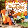 Happy Thanksgiving Banner - Fall Thanksgiving Party Supplies Autunm Harvest Pumpkin Background Banner Indoor Outdoor Decoration for Fall Birthday