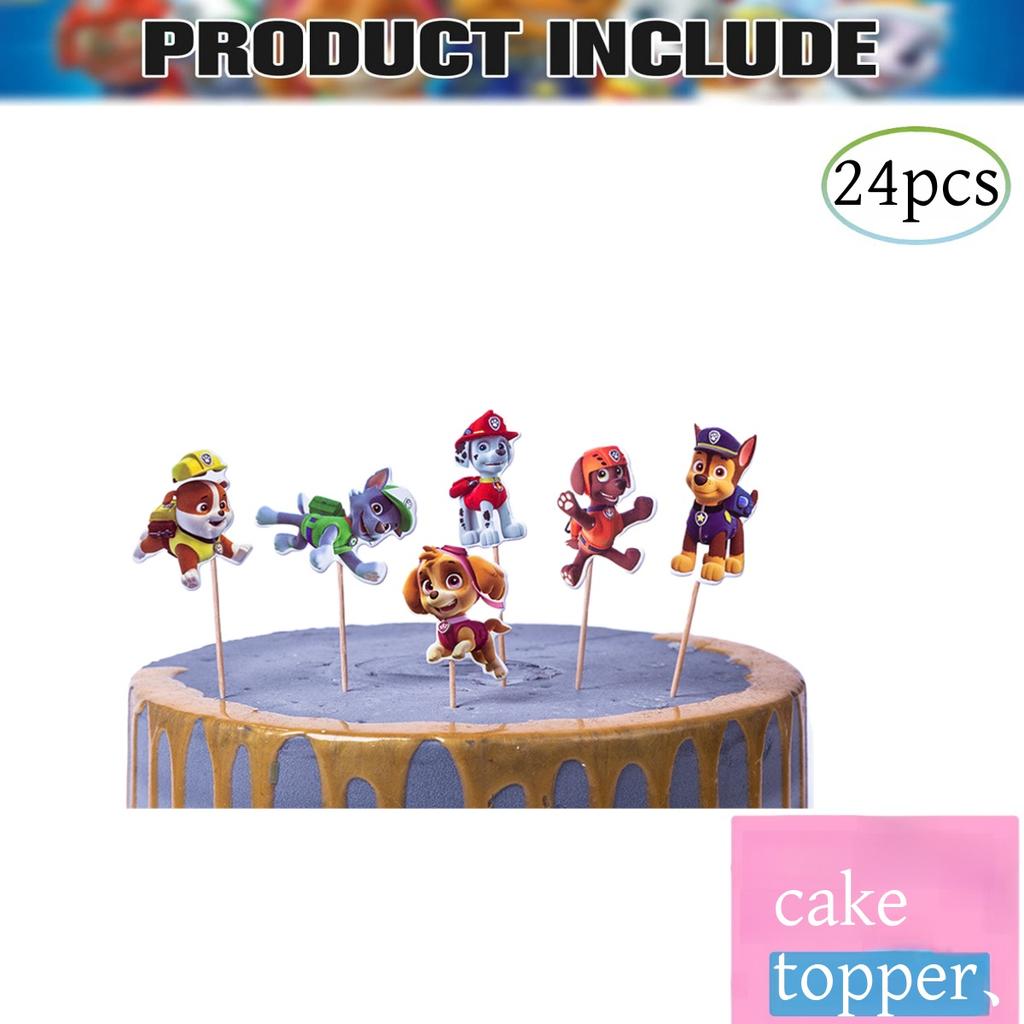 New PAW Patrol Birthday Party Decorations Dog Skye Balloons Plate Tablecloth Gift Bag Baby Shower Kids Party Supplies Toys gifts