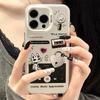 Zhitai Frosted Laser Cartoon Case for iPhone 15 Pro and Huawei P70 Bracelet