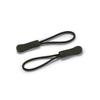 20pcs/lot 6.5cm Colorful Zipper Puller Cord Zip Puller Replacement Ends Lock Zips Travel Bags Clip Buckle Sport Garment Parts