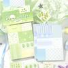 JIAMEI 50sheets Light Salt Color Poetry Series Ins Message Notes DIY Handmade Scrapbooking Material Aesthetics Craft Paper