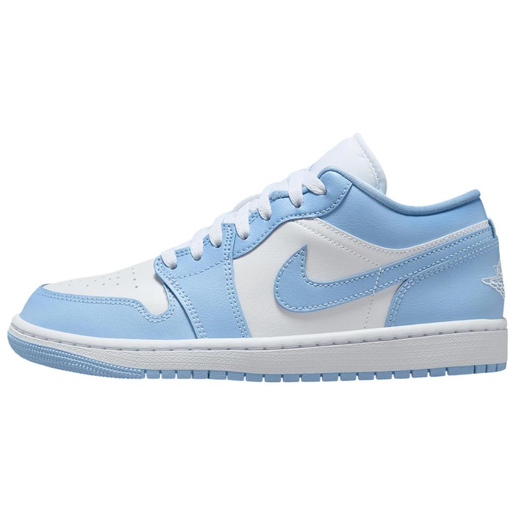 Air Jordan 1 Low Hliník Dámské Tenisky Modrá Bílá DC0774-142