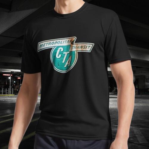 CTA Service Car Active T-Shirt Funny Logo American T-shirt S to 5XL S разноцветный