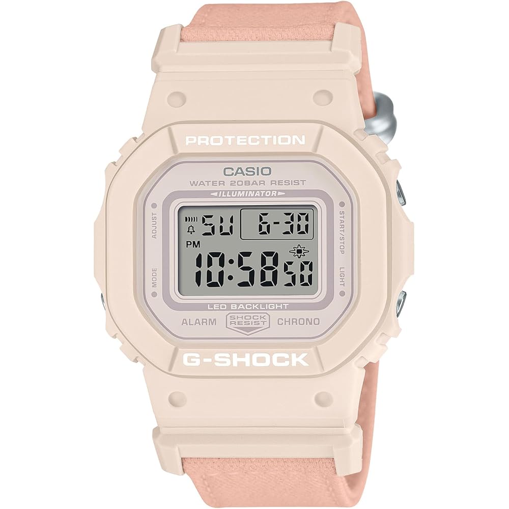 Casio G-Shock GMD-S5600CT-4JF Men s Mid-Size Watch Food Textile Cross Band Bio-Based Plastic Pale Pink