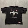 Vintage Chase Authentics Jack Daniels Shirt XL Black 2000s NASCAR Racing