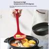 Silicone Ladles Soup Spoons Nonstick Heat Resistant Large Soup Ladle With Long Handle For Home Kitchen Cooking
