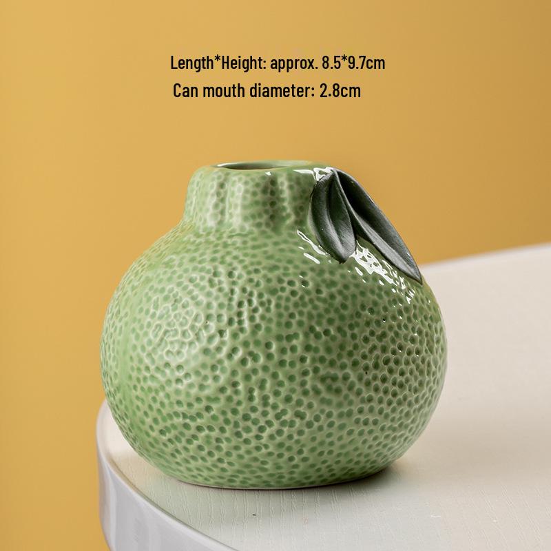 Creative Ceramic Vase for Hydroponic Plants, Pothos, Fresh Flowers, and Desktop Ornaments - Perfect for Living Room Decor.