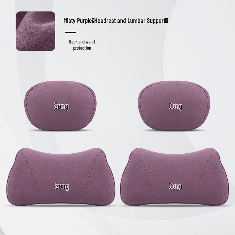 Headrest Lumbar Support Neck Pillow for BYD Song PLUS New Energy Glory Edition