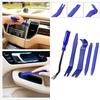 5 Piece Auto Upholstery Removal Panel Removal Tool Clip Clamp Tool Parts Original Tool (Blue)