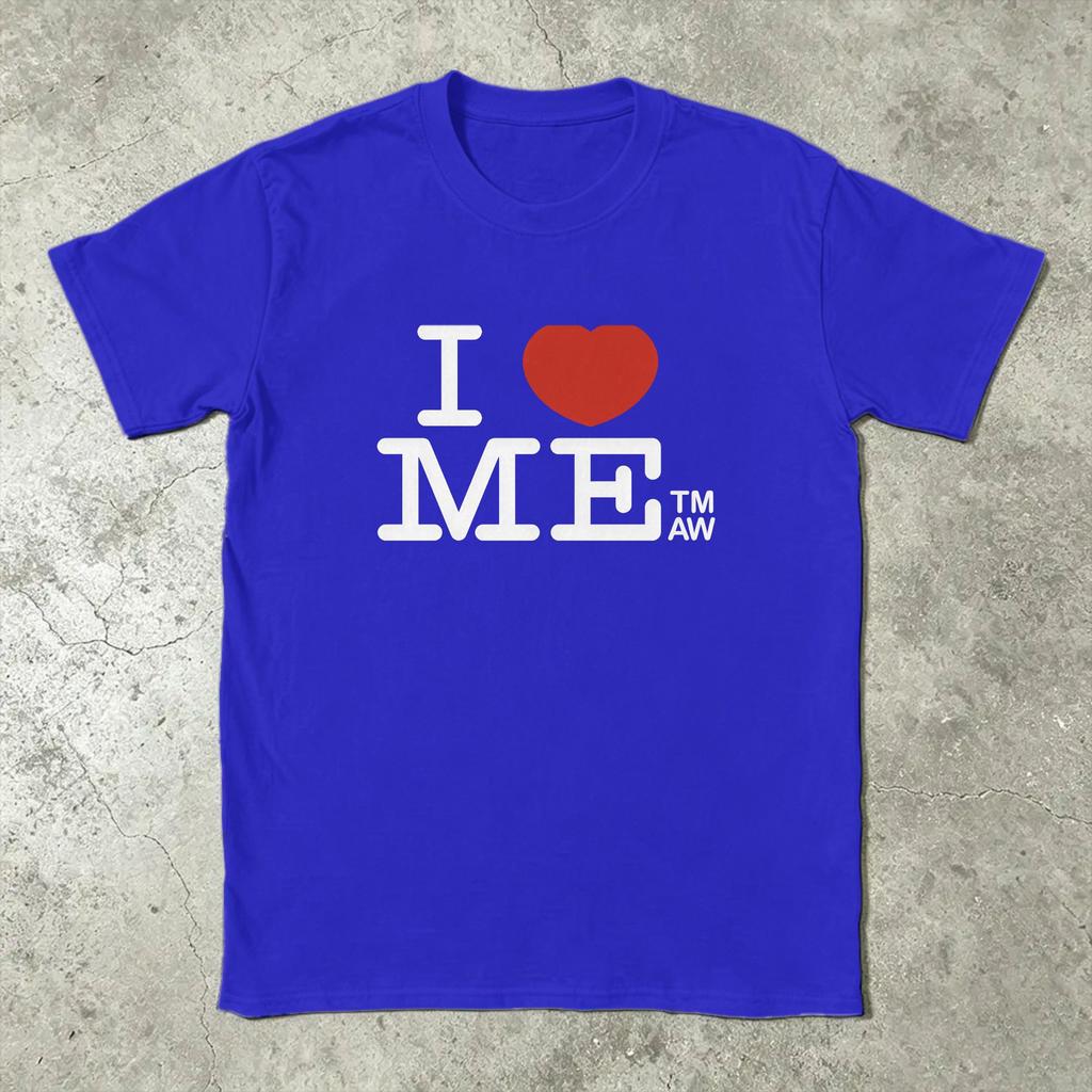 Tate Mcrae I Love Me T Shirts Unisex Cotton Crazy Tshirt Crew Neck Tees Short Sleeve Clothing Graphic