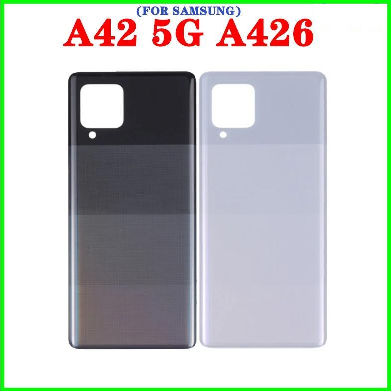 Back Housing Back Battery Cover LCD Front Middle Frame For Samsung Galaxy A42 5G A426 A426B Rear Door Housing Camera Lens