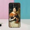 Renaissance art Painting Case For Oppo A60 A80 A40 A15 A16 A17 A57 A94 A74 A54 A76 A96 A18 A38 A58 A78 A98 A5 A6 Pro