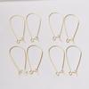 10pcs Color-Preserving 18K Gold U-Shaped Diy Handmade, Accessories,, Pins, Materials