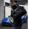 Men's Large Capacity Leather Travel Shoulder Bag - Business & Casual Fashion Trend