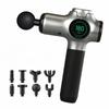 New Portable LCD Touch Household Electric Impact 99-gear Adjustment Massage Gun Muscle Relaxation Fascia Gun with 8 Massage Head