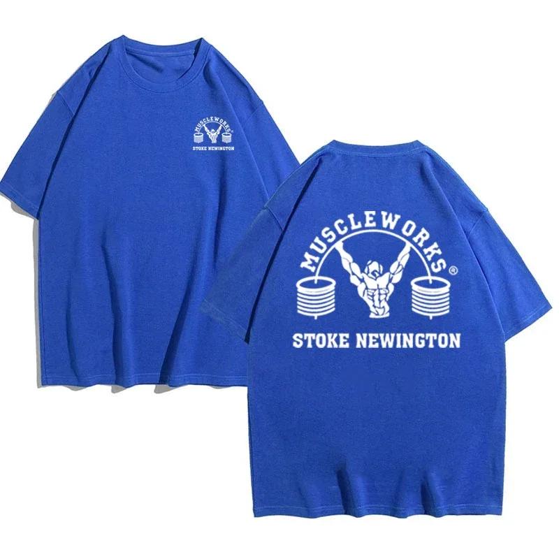 

Летние новые мужские футболки для тренировок в спортзале, бега, тренировок, хлопковые футболки с круглым вырезом и свободным воротом, модная мужская одежда, одежда для фитнеса, верхняя часть XXXXXL серый