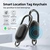 iOS Smart Location Tag Keychain Anti-Lost GPS Tracker Locator For Pet Dog Cat Kids Car Key Wallet Works With Apple Find My App
