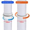 Mobile Air Conditioner Exhaust Hose Connector 13/15CM Hose Reducer Heating Cooling Exhaust Duct Pipe Interface Connector