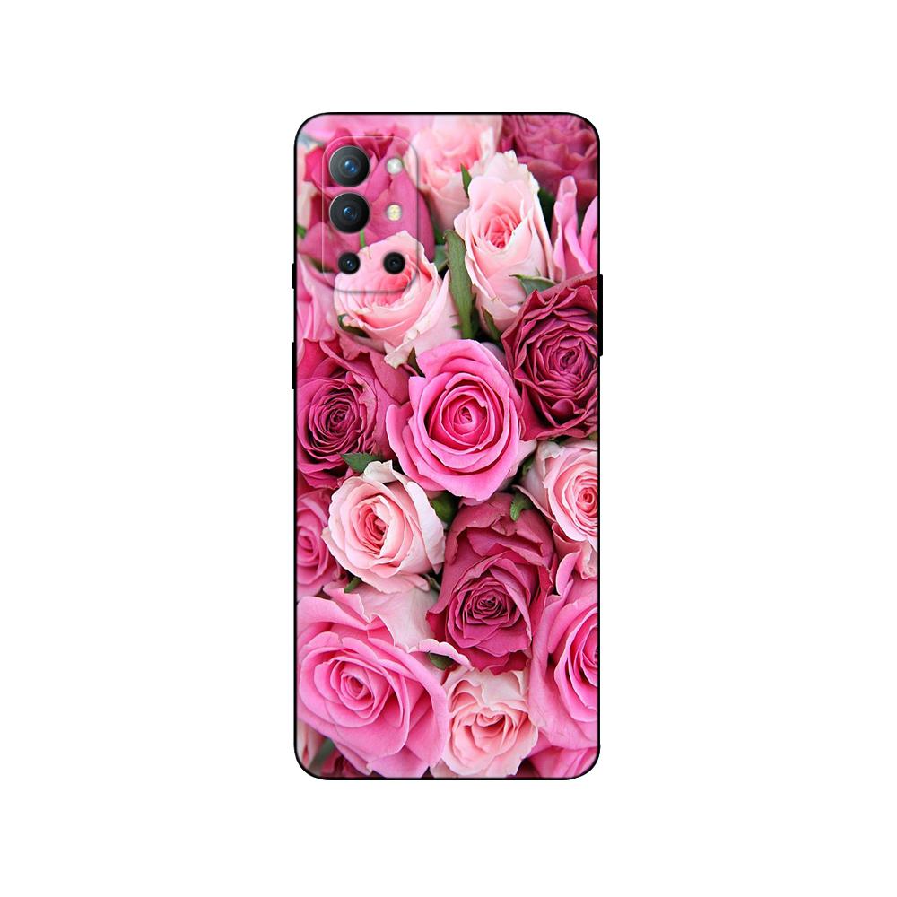 Pro OnePlus 9 Pouzdro Pro OnePlus 9 Pro Pouzdro Pro OnePlus 9R Pouzdro Silikonový zadní kryt na telefon One Plus 9 EU/NA R 9Pro 5G černé tpu pouzdro
