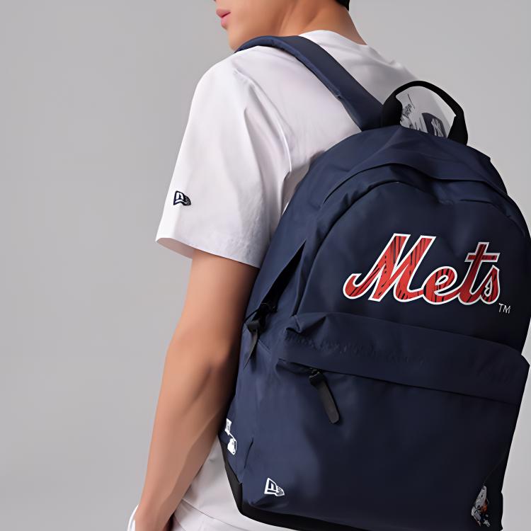 New New Era × MLB Collaboration Fabric Backpack Regular Unisex Blue 14178156