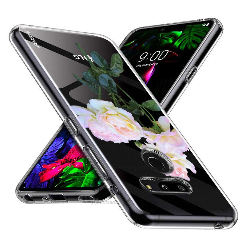 Love Fresh Flowers For LG K92 K52 K62 K22 K71 K61 K51S K41S G8 G8S G8X V35 V50 V40 V50S V60 Q60 Phone Case