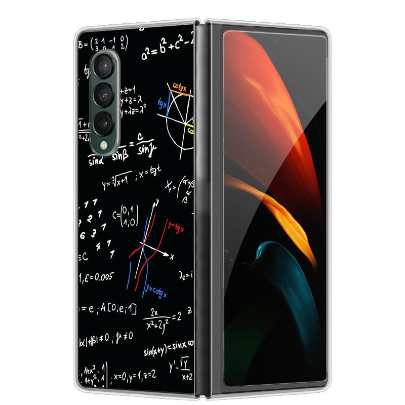 Etui na Samsunga Z Fold 5 Słodkie Modne Twarde Przezroczyste Etui na Telefon dla Samsunga Galaxy Z Fold5 5G ZFold 4 6 5G Powłoka Ochronna ZFold6
