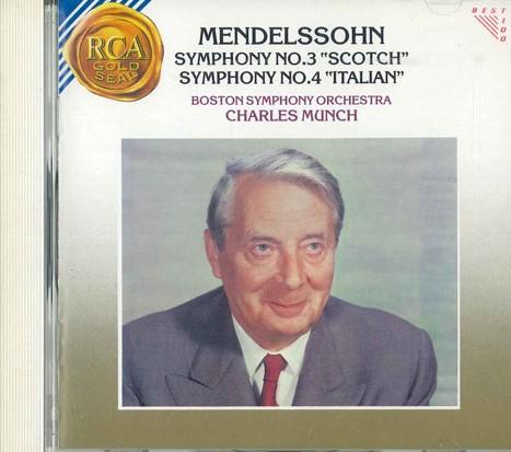 

CD CHARLES MUNCH - Symphony No.3 & 4: Munch / Boston S BVCC5010 BMG Japan Classical Used