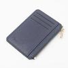 Zipper Card Bag Large Capacity Ultra-thin Simple Multi-card Change Bag