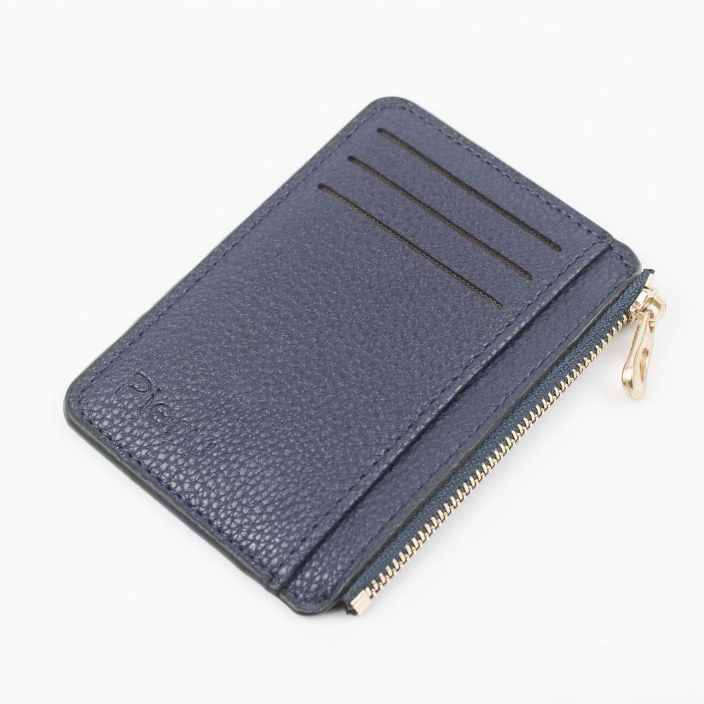 Zipper Card Bag Large Capacity Ultra-thin Simple Multi-card Change Bag