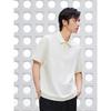 GXG Men's Textured Twill Embroidered Short-Sleeve Polo Shirt