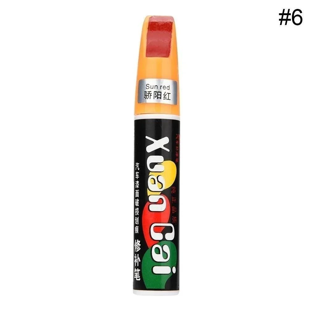 6 Color Car Scratch Repair Agent Car Touch Up Pen Car Care Scratch Remover Paint Care Car Paint Repair Special Car Paint Pen