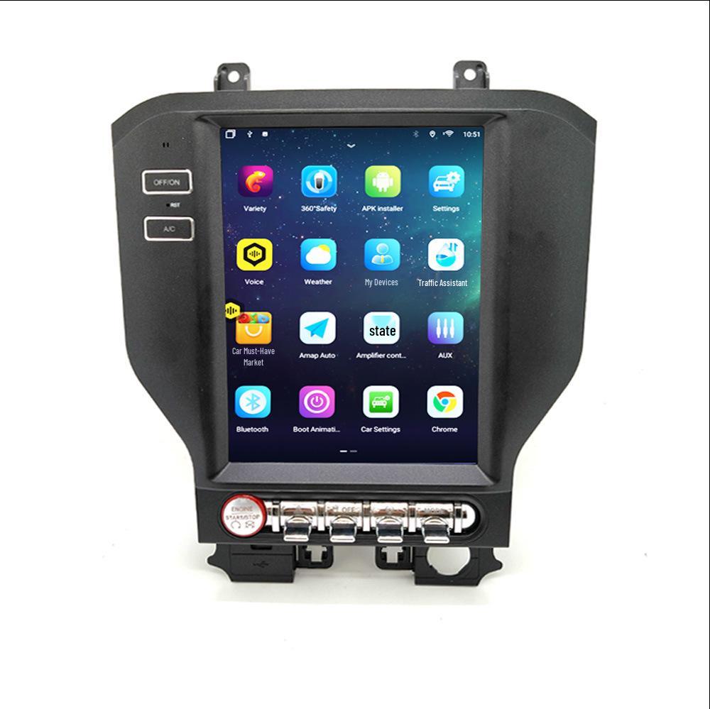 Android GPS Navigation with Bluetooth and CarPlay for 2015-2022 Ford Mustang
