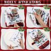 5Pcs Hristmas Kitchen Towels Merry Christmas Party Decoration Xmas Santa Claus Dish Towel Navidad Natal New Year Gift Decor