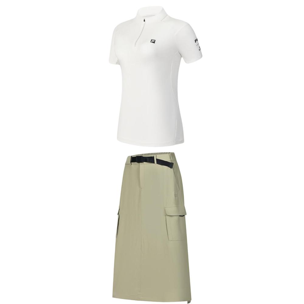 New FILA EXPLORER Skirt Set Women's A11W437103F+A11W437301F