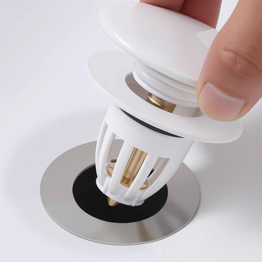 Kitchen Sink Stopper Kitchen Sink Strainer Anti-Odor Anti Clogging Washbasin Stopper For Laundry RV Bathtub Restroom Basin Home