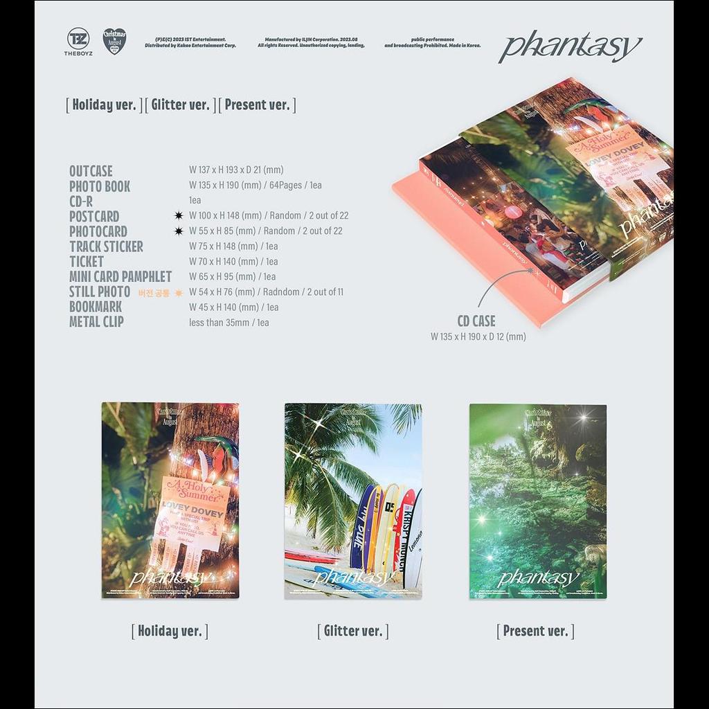 THE BOYZ - PHANTASY Christmas in August Album