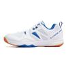 Li Ning Ace Textiel, Synthetisch Leer Slipvast Slijtvast Lage top Badminton Schoenen Unisex Wit AYTQ027-6