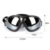 Wasserdichte Hundebrille Sonnenbrille Anti-UV-Schutz Augen Sonnenbrille Haustierbedarf