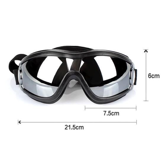 Wasserdichte Hundebrille Sonnenbrille Anti-UV-Schutz Augen Sonnenbrille Haustierbedarf