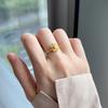 Exquisite and Delicate Ethnic Style Flowing Baroque Spiral Leaf Rings for Women New In Luxury Ring Fine Banquet  Gift