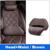 Vtear Universal Car Neck Lumbar Cushion Memory Foam Support Pillow Anti-Scratch Seat Parts Interior Modification Accessories